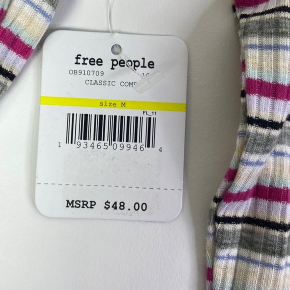 FREE PEOPLE STRIPED TOP, SIZE M, NWT - Picture 4 of 6